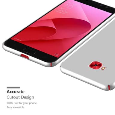 Asus ZenFone 4 Selfie PRO Skal Fodral Case (Silver)