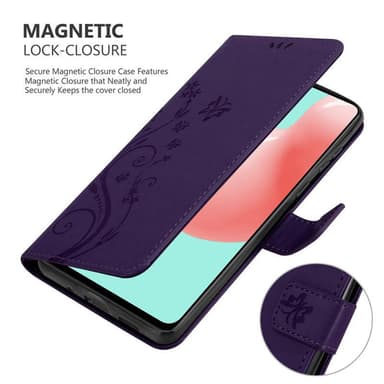 Samsung Galaxy A41 Plånboksfodral Skal (Lila)