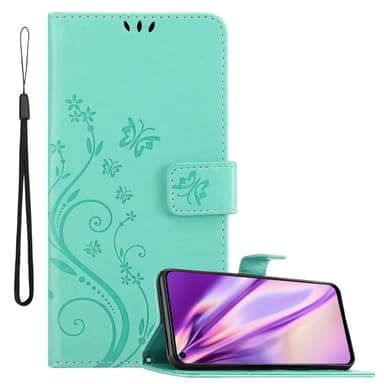 Huawei NOVA 4 Plånboksfodral Skal (Turkos)
