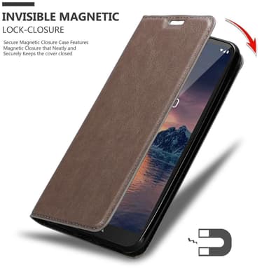 Nokia 1.3 Skal Fodral Case (Brun)
