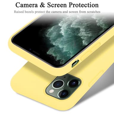 iPhone 11 PRO MAX Skal Fodral Case (Gul)
