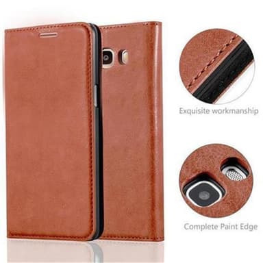 Samsung Galaxy J5 2015 Skal Fodral Case (Brun)