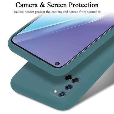 Oppo A52 Skal Fodral Case (Grön)