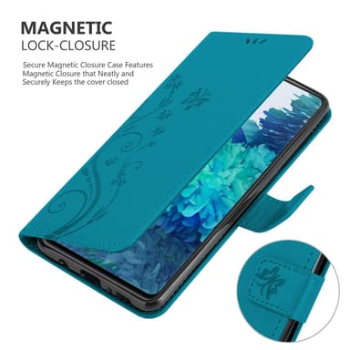 Samsung Galaxy S20 FE Plånboksfodral Skal (Blå)