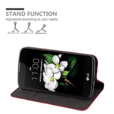 LG K7 2017 Skal Fodral Case (Röd)