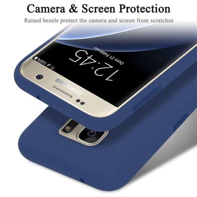 Samsung Galaxy S7 Skal Fodral Case (Blå)