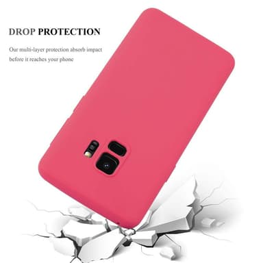 Skal Samsung Galaxy S9 Fodral Case (Röd)