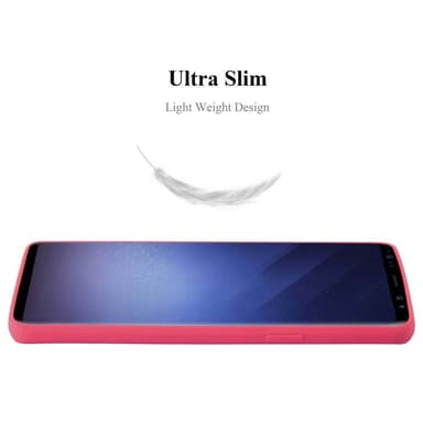 Skal Samsung Galaxy S9 Fodral Case (Röd)
