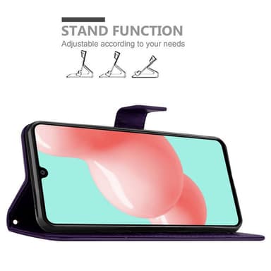 Samsung Galaxy A41 Plånboksfodral Skal (Lila)