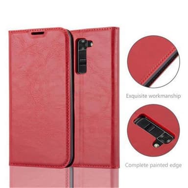LG K7 2017 Skal Fodral Case (Röd)