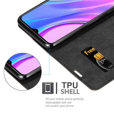Xiaomi RedMi 9 Skal Fodral Case (Brun)