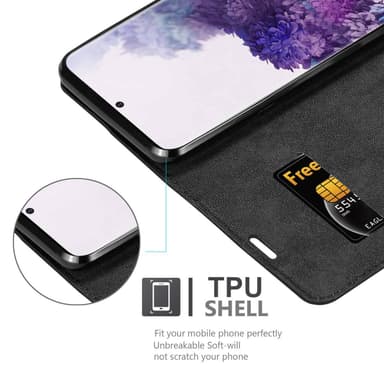 Samsung Galaxy S20 PLUS Skal Fodral Case (Svart)