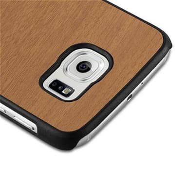 Samsung Galaxy S6 Skal Fodral Case (Brun)