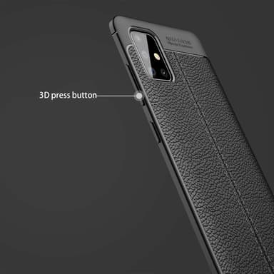 Samsung Galaxy A51 4G / M40s Skal Fodral Case (Svart)