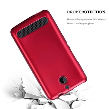 Skal Sony Xperia E1 Fodral Case (Röd)