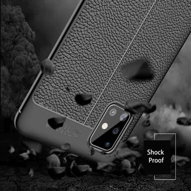 Samsung Galaxy A51 4G / M40s Skal Fodral Case (Svart)