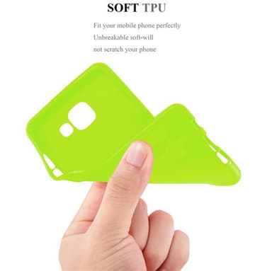 Samsung Galaxy J1 2015 Skal Fodral Case (Grön)