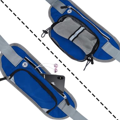Sport vattenflaska Fanny Pack Mobiltelefonficka