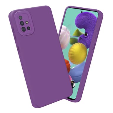 Samsung Galaxy A51 4G / M40s Skal Fodral Case (Lila)