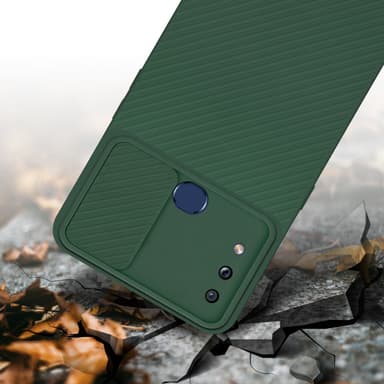 Skal Samsung Galaxy A10s / M01s Fodral Case (Grön)