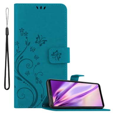 Sony Xperia 10 III Plånboksfodral Skal (Blå)