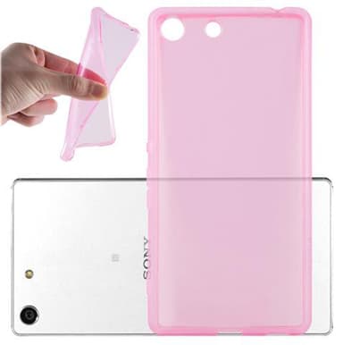 Sony Xperia M5 Skal Fodral Case (Rosa)