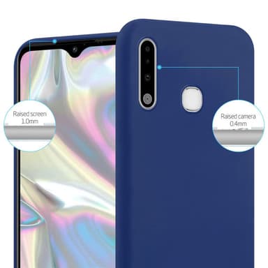 Skal Samsung Galaxy A70e Fodral Case (Blå)