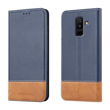 Samsung Galaxy A6 PLUS 2018 Skal Fodral Case (Blå)