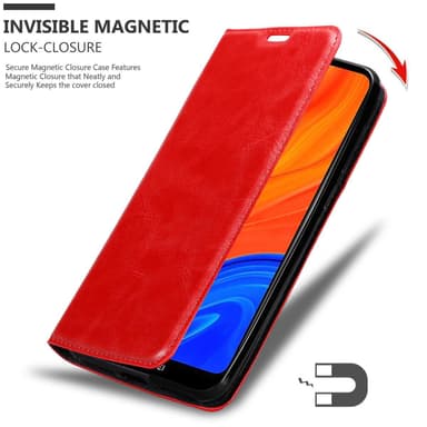 Huawei Y6S Skal Fodral Case (Röd)