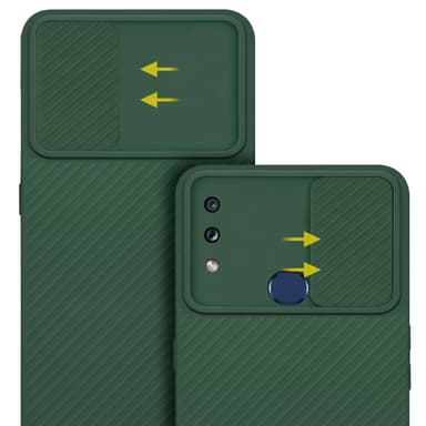 Skal Samsung Galaxy A10s / M01s Fodral Case (Grön)