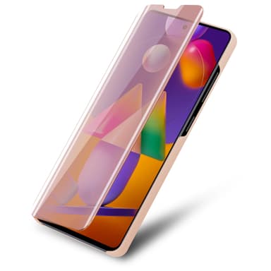 Samsung Galaxy M31s Plånboksfodral Skal (Rosa)
