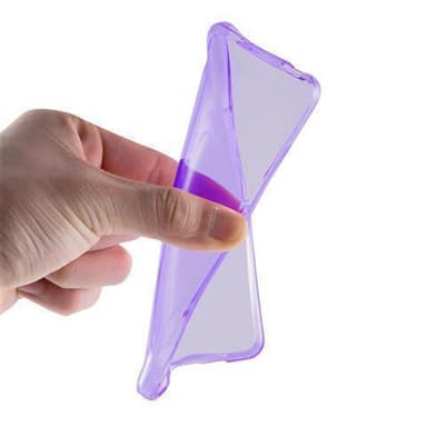 Sony Xperia M4 AQUA Skal Fodral Case (Lila)