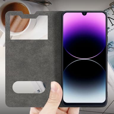 Samsung Galaxy M31 Plånboksfodral Skal (Svart)