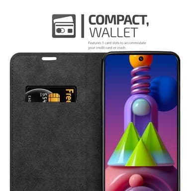 Samsung Galaxy M51 Skal Fodral Case (Röd)