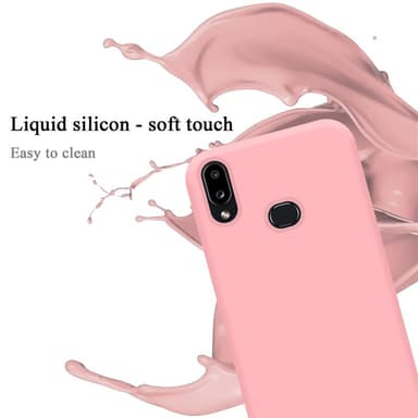 Samsung Galaxy A10s / M01s Skal Fodral Case (Rosa)