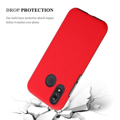 Huawei P20 LITE 2018 / NOVA 3E Skal Fodral Case (Röd)