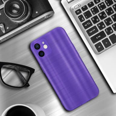 iPhone 12 MINI Skal Fodral Case (Lila)