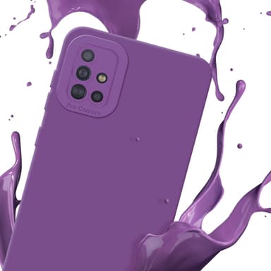 Samsung Galaxy A51 4G / M40s Skal Fodral Case (Lila)