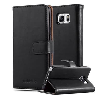 Samsung Galaxy NOTE 5 Plånboksfodral Skal (Svart)