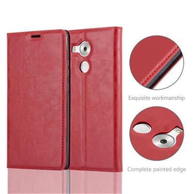 Huawei MATE 8 Skal Fodral Case (Röd)