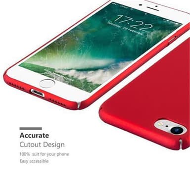 iPhone 7 / 7S / 8 / SE 2020 Skal Fodral Case (Röd)