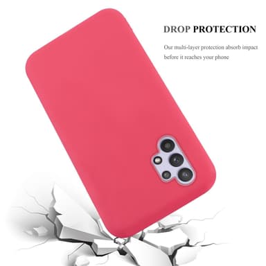 Skal Samsung Galaxy A32 5G Fodral Case (Röd)