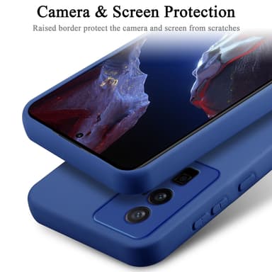 Xiaomi Poco F5 Pro Skal Fodral Case (Blå)