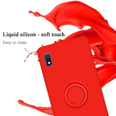 Skal Samsung Galaxy A10 / M10 Fodral Case (Röd)
