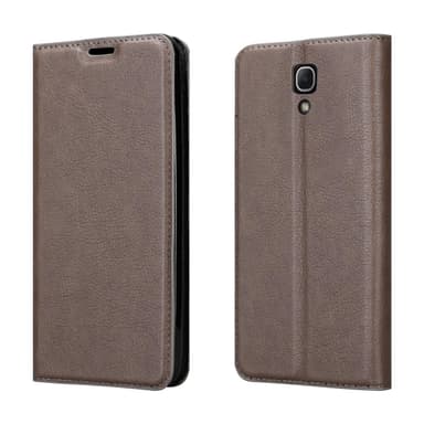 Samsung Galaxy MEGA 6.3 Skal Fodral Case (Brun)