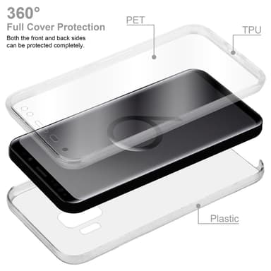 Skal Samsung Galaxy S9 Fodral Case (Transparent)
