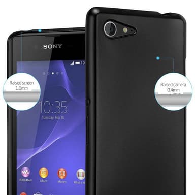 Skal Sony Xperia E3 Fodral Case (Svart)