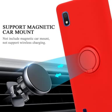 Skal Samsung Galaxy A10 / M10 Fodral Case (Röd)