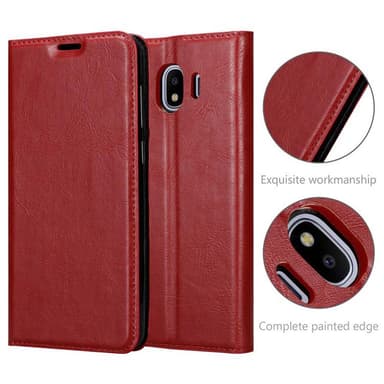 Samsung Galaxy J4 2018 Skal Fodral Case (Röd)