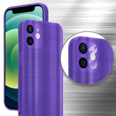 iPhone 12 MINI Skal Fodral Case (Lila)